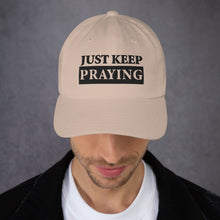 Load image into Gallery viewer, Faithful Focus Cap: Just Keep Praying
