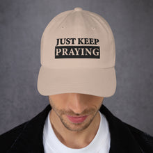 Load image into Gallery viewer, Faithful Focus Cap: Just Keep Praying