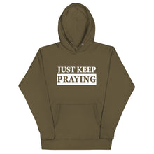 Load image into Gallery viewer, Spiritual Serenity Hoodie: Just Keep Praying