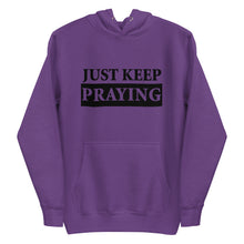 Load image into Gallery viewer, Spiritual Serenity Hoodie: Just Keep Praying