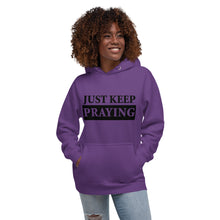 Load image into Gallery viewer, Spiritual Serenity Hoodie: Just Keep Praying