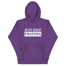 Load image into Gallery viewer, Spiritual Serenity Hoodie: Just Keep Praying