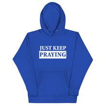 Load image into Gallery viewer, Spiritual Serenity Hoodie: Just Keep Praying
