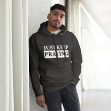 Load image into Gallery viewer, Spiritual Serenity Hoodie: Just Keep Praying
